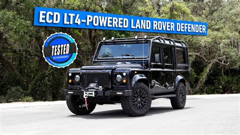 Why The Corvette-Powered ECD Defender Makes So Much Sense