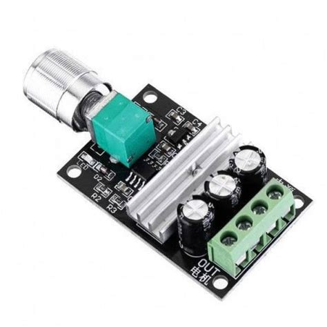 PWM 6V 12V 24V 28V 3A DC Motor Speed Regulator – REES52
