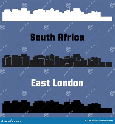 East London, South Africa stock illustration. Illustration of ...