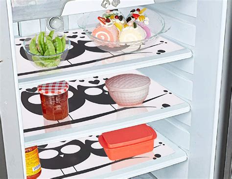 Buy Kuber Industries Love Birds Design 3 Pieces PVC Refrigerator/Fridge ...
