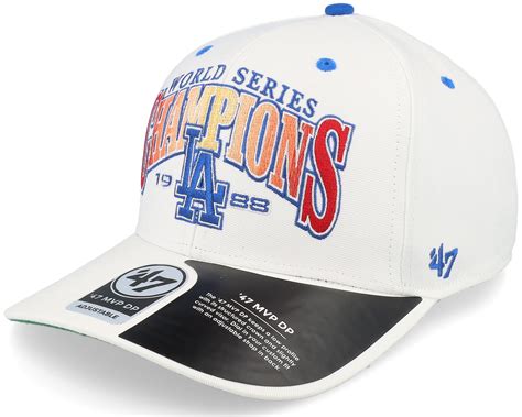 Los Angeles Dodgers MLB Arch Champ Mvp DP White Adjustable | Hatstore.ch