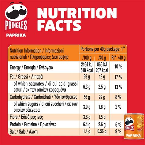 Buy Pringles Sweet Paprika (12 x 40g) | Irresistible Snack Classic ...