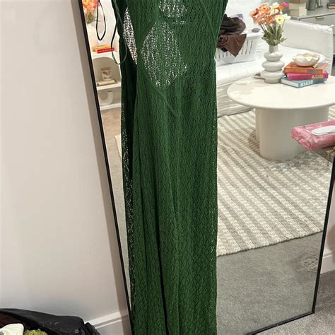 Bec and bridge maxi green dress never worn only... - Depop