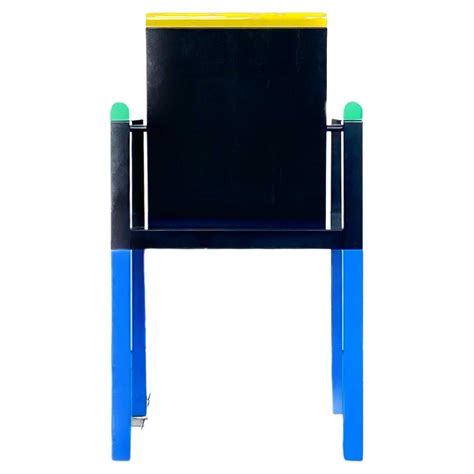 1980ies Palace chair designed by George Sowden for Memphis Milano at 1stDibs