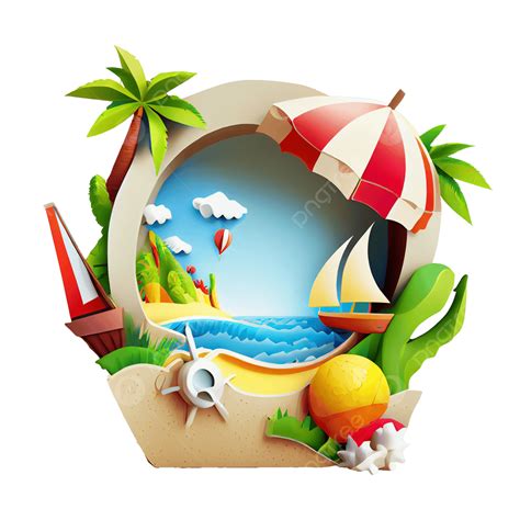 Beach Clipart Clip Art Ocean Summer Vacation Clipart Meme
