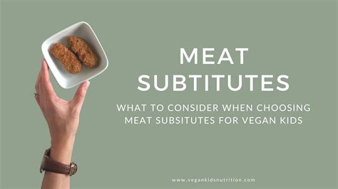 Are processed meat substitutes healthy for vegan kids? - Vegan Kids ...