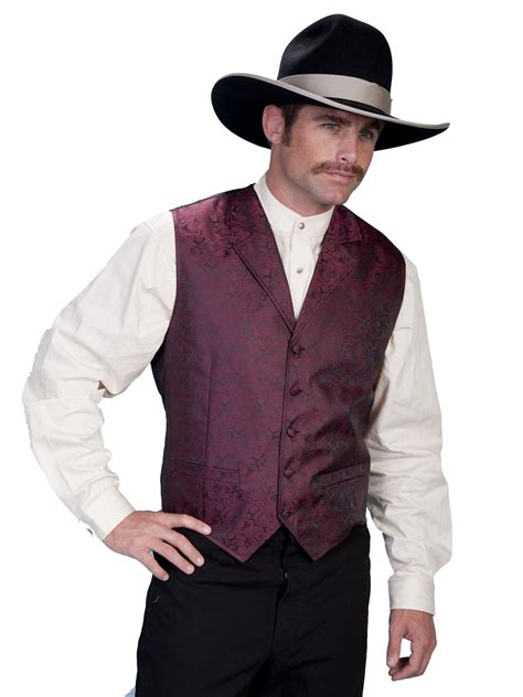 Cowboy Style Western Vest | Paisley Western Vest | WesternShirts.com ...