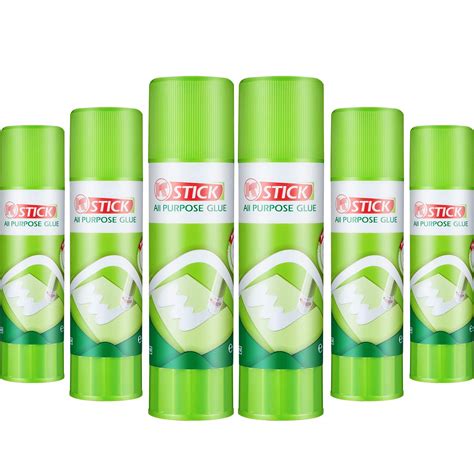 6 Pieces 3D Printer Glue Sticks PVP Solid Glue Sticks for 3D Printer ...