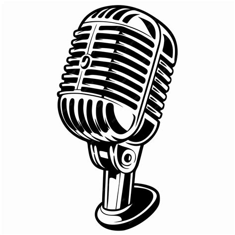 Image result for Computer Microphone Drawing