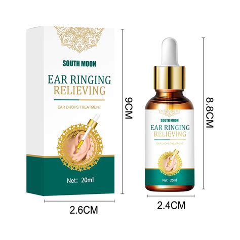 Buy Walmeck SOUTH MOON 20ml Ear Ringing Relieving Ear Drops Tinnitus ...