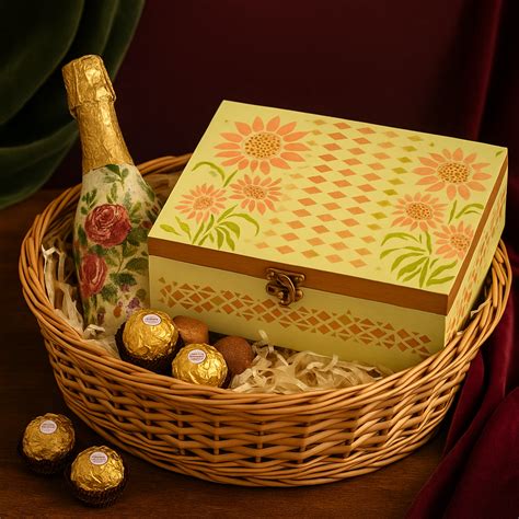 Pastel Green Bloom Jewelry Box – Seema Seth Designs