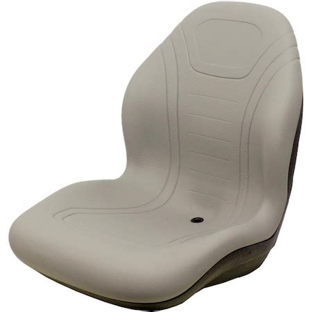 Aftermarket Milsco XB200 Gray Seat Fits John Deere Fits Case Fits Toro ...