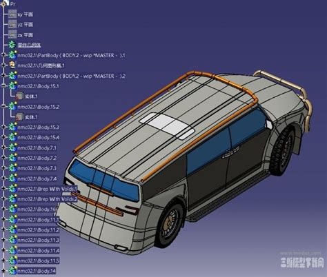 大型商务旅行车 - 3D模型下载网_车辆3d模型下载 - 三维模型下载网—精品3D模型下载网