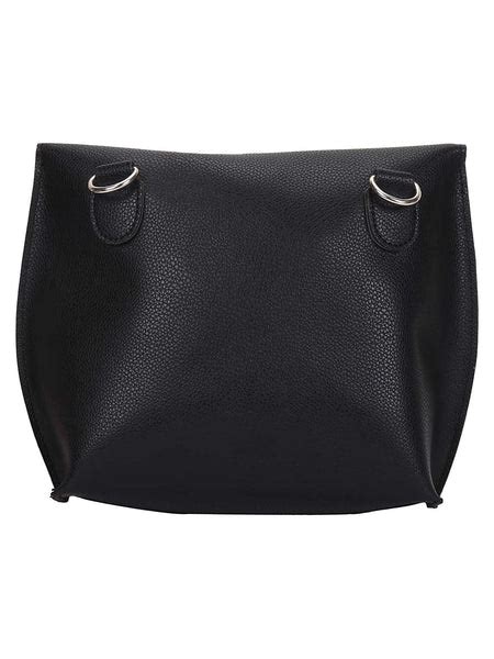 Anekaant Black Modish Solid Leatherette Sling Bag