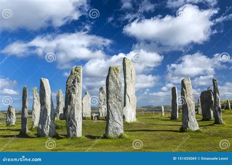 Callanish Standing Stone Circle, Callanish, Isle of Lewis, Scotland, UK ...