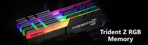 G.SKILL Trident Z RGB 16GB(2x8GB) DDR4 RAM 3200MHz Desktop Memory ...