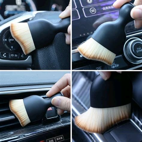 Super Soft Car Mini Interior Cleaning Brush With Lid