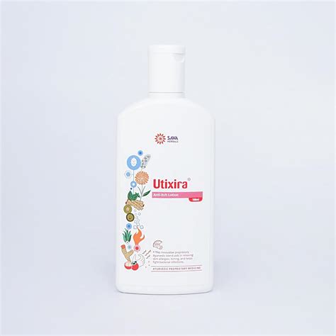 Utixira Anti-Itch Lotion 100ml – Ayurvedic Skin Relief for Urticaria ...