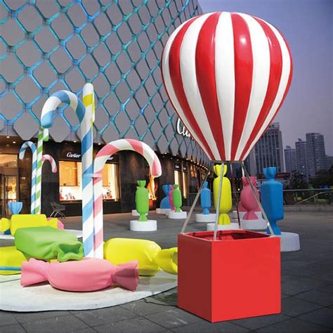 玻璃钢仿真气球 商场景观雕塑-佳鸿雕塑厂