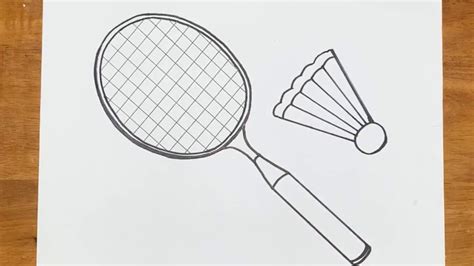 Simple Badminton Drawing 的图像结果
