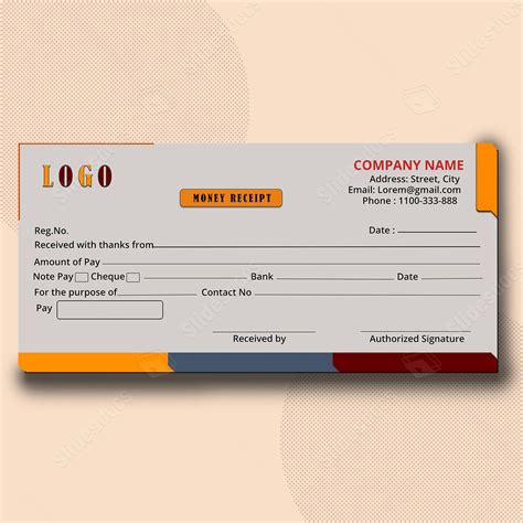 Cash Payment Bill Icon Word Template And Google Docs For Free Download