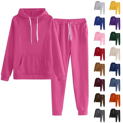 Huankd Plus Size Jogging Suits for Women 4x-5x for Spring-Fall Womens 2 ...