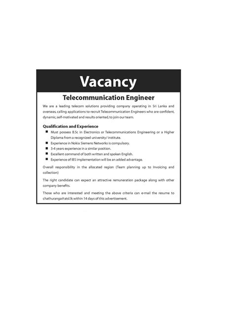 Image result for Telecommunications Engineering Jobs