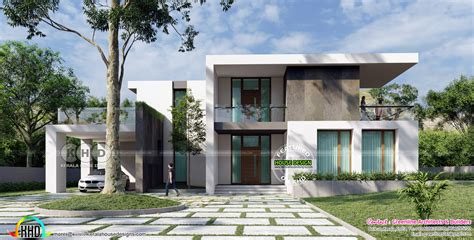 5 bedroom luxury house plan in 5000 sq-ft - Kerala Home Design and Floor Plans - 9K+ Dream Houses
