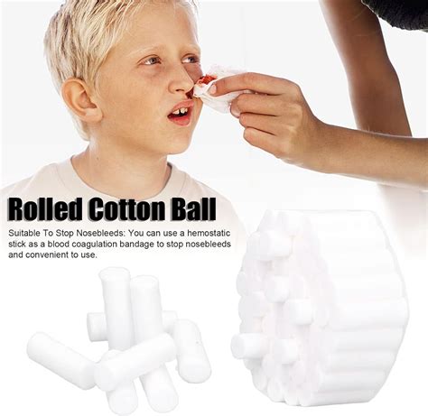 PAER Stop Nosebleeds, Nose Bleed Stopper for Kids, Dental Cotton Rolls ...