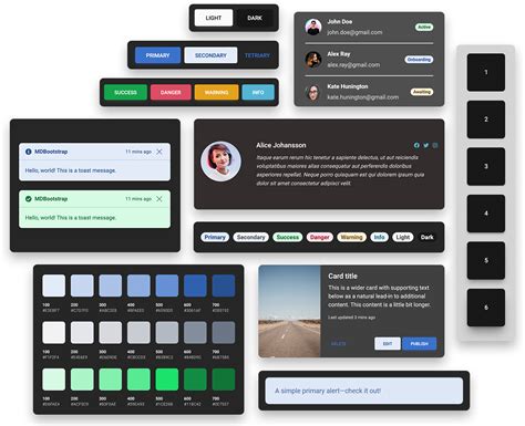 Image result for Bootstrap 5 Material Design StatView