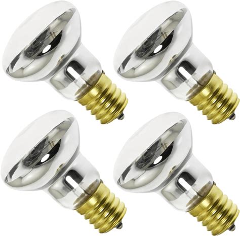 4 Pack Lava Lamp Bulb R39 E17 30W Reflector Bulbs for Bedroom and ...