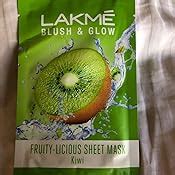 Buy Lakme Blush & Glow Kiwi Sheet Mask, 20 ml Online at Low Prices in ...
