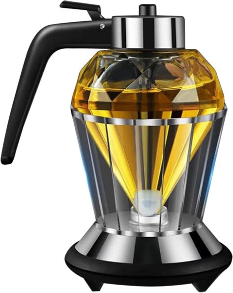 Amazon.com: Honey Dispenser,Dripless Glass Honey Dispenser with Stand ...