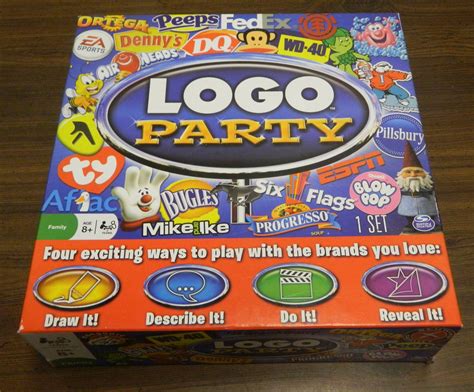 Logo Party Board Game Review and Rules - Geeky Hobbies