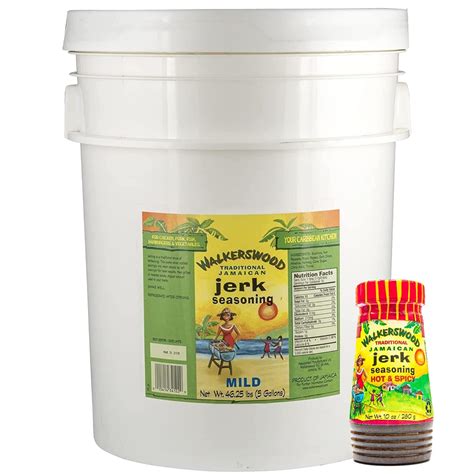 Amazon.com : Walkerswood Traditional Jamaican Jerk Seasoning, Mild, 50 ...