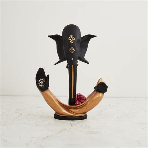 Buy Corsica Harmony Polyresin Ganesha Figurine from Corsica by Home ...