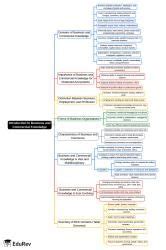 Mind Map: Business and Commercial Knowledge - CA Foundation PDF Download