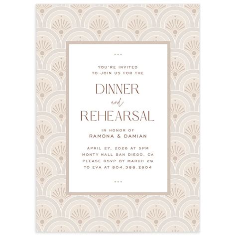 Rehearsal Dinner Invitations | The Knot