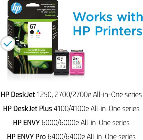 HP 67 Black/Tri-color Ink Cartridges (2 Pack) | India | Ubuy