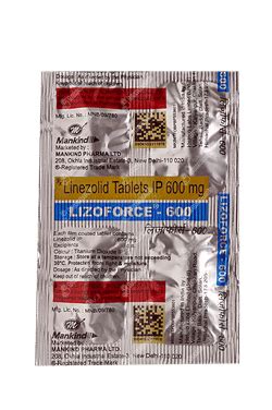 Lizoforce 600 MG Tablet 4 - Uses, Side Effects, Dosage, Price | Truemeds
