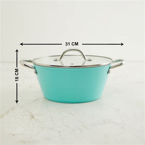 Buy Chef Special Aluminium Casserole with Glass Lid - 24cm from Home ...