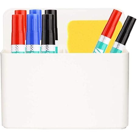 OBASIX White Board Marker Holder Magnetic with Two Super Strong Magnets ...