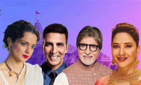 Ram Mandir Ayodhya: Amitabh Bachchan, Rajinikanth, Madhuri Dixit And ...