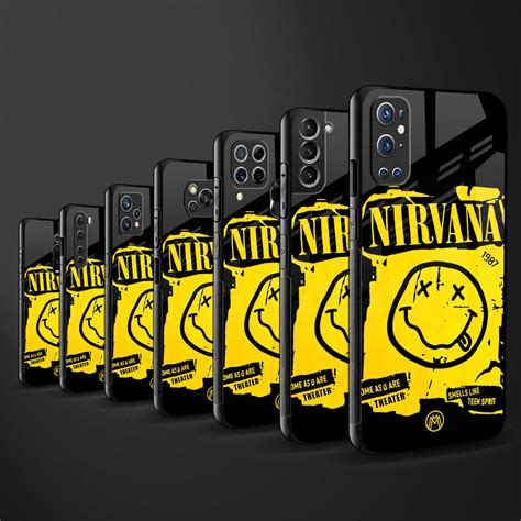 Nirvana Yellow Phone Cover for iPhone 12 Pro Max | Glass Case ...