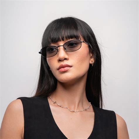 [ Lagoon ] Rectangular Unisex Sunglasses : Blue | Project Shades