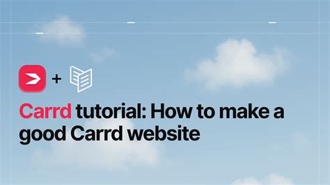 Carrd.co Tutorial 的图像结果