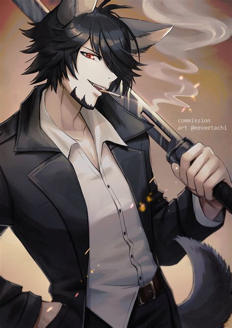 Human Wolf Hybrid Anime