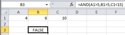 Microsoft Excel - Logical Functions