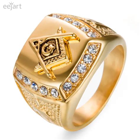 Men Real Gold Spinning Ring