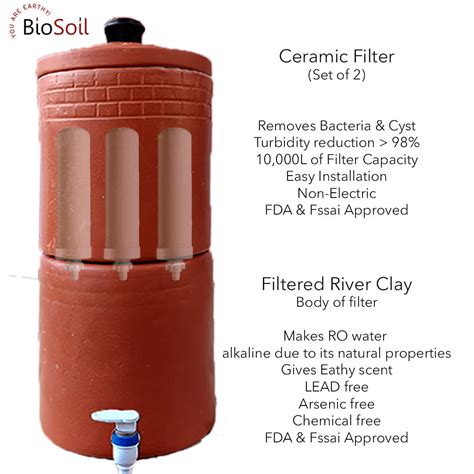 Gravity based Alkaline Water Filter – BioSoil™ India